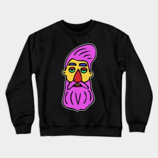 Hipster Head #5 Crewneck Sweatshirt